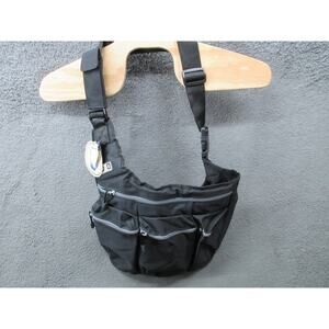 NWT Diaper Dude Diaper Cross Body Bag Dad's Check List Black